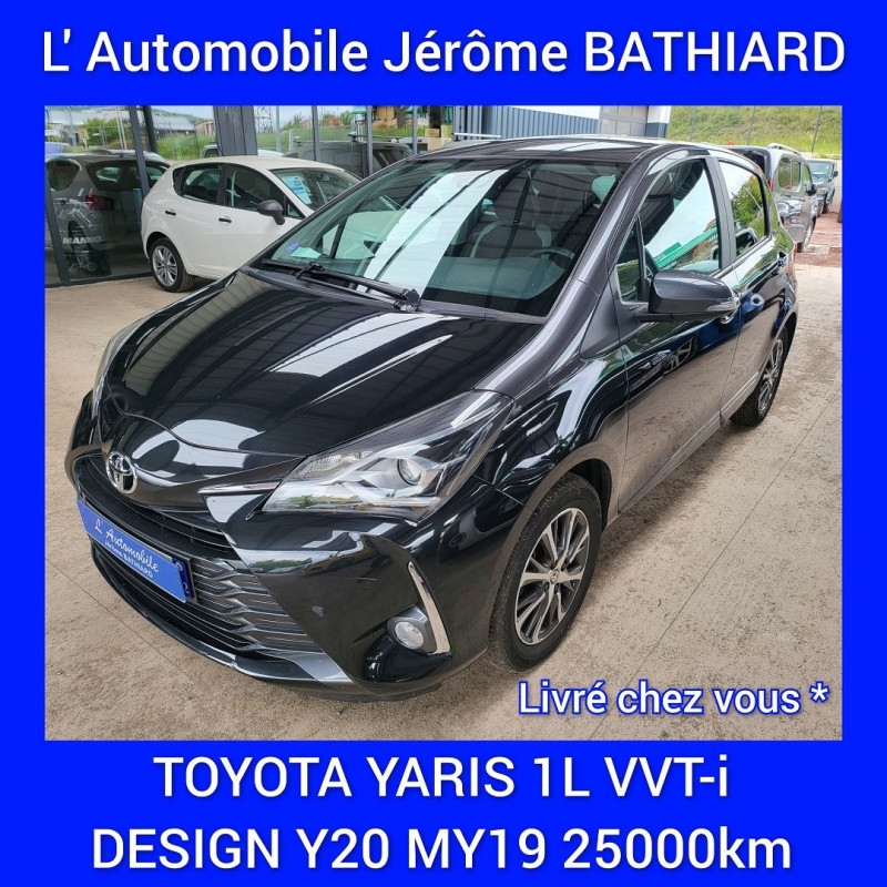 Photo 1 de l'offre de TOYOTA YARIS 70 VVT-I DESIGN Y20 5P MY19 à 14990€ chez L'Automobile Jérôme BATHIARD
