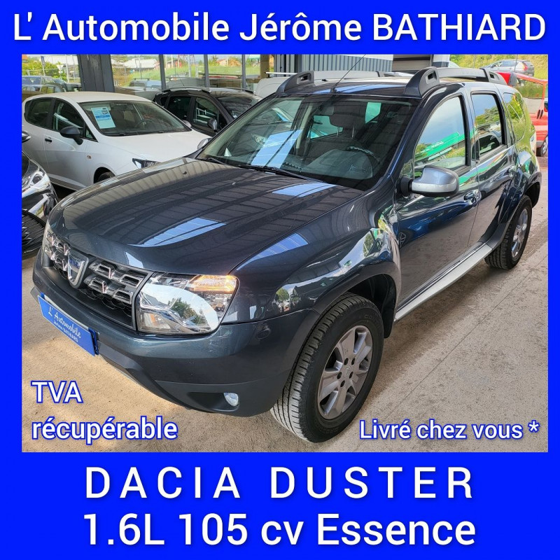 Dacia DUSTER 1.6 16V 105CH ESSENCE 4X4 Essence NOIR Occasion à vendre