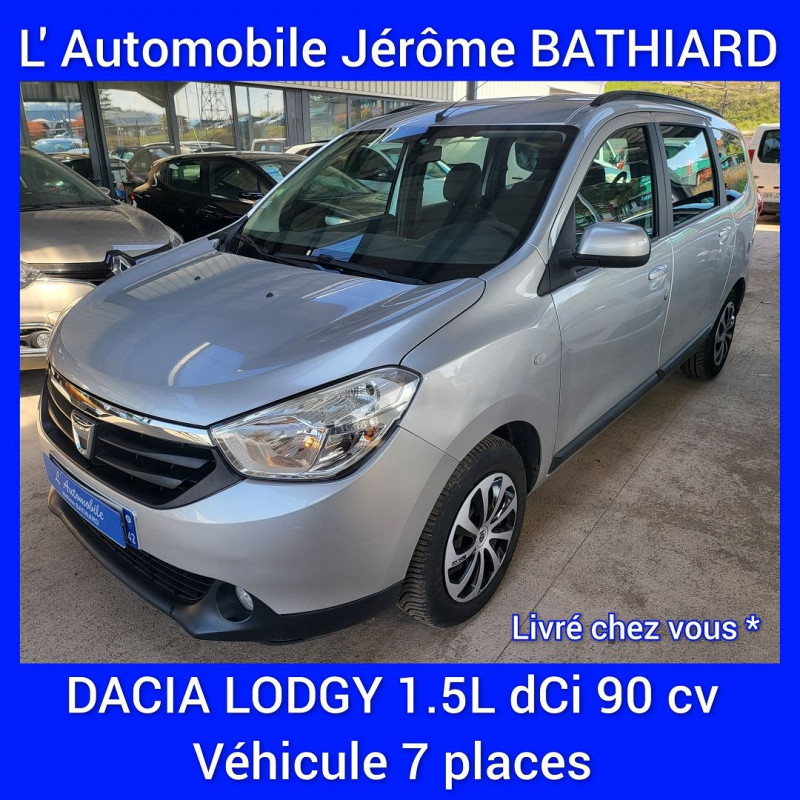 Dacia LODGY 1.5 DCI 90CH ECO² LAUREATE 7 PLACES Diesel GRIS C Occasion à vendre