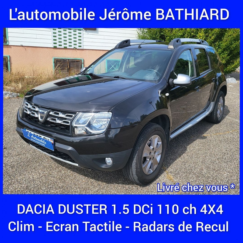 Dacia DUSTER 1.5 DCI 110CH PRESTIGE 4X4 Diesel NOIR Occasion à vendre