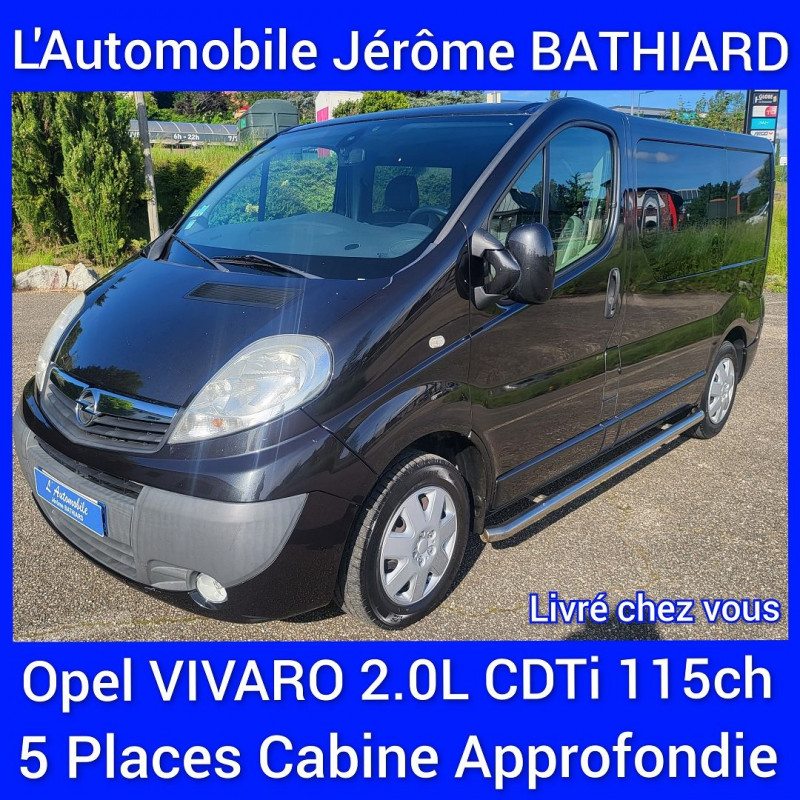 Photo 1 de l'offre de OPEL VIVARO COMBI 2.0 CDTI 115 L1H1 PACK CLIM+ à 16290€ chez L'Automobile Jérôme BATHIARD