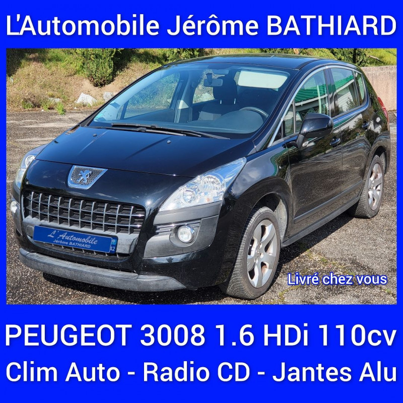 Peugeot 3008 1.6 HDI110 FAP PREMIUM Diesel NOIR Occasion à vendre