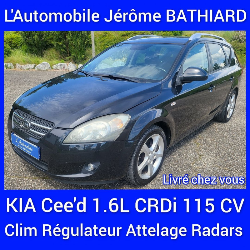 Photo 1 de l'offre de KIA CEE'D SW 1.6 CRDI115 ACTIVE à 6290€ chez L'Automobile Jérôme BATHIARD