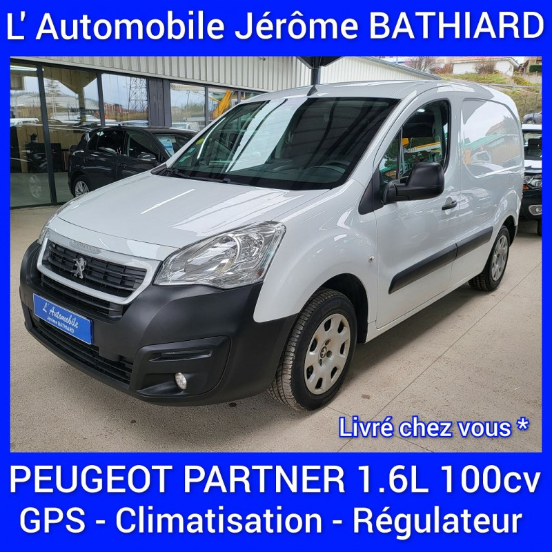 Peugeot PARTNER STANDARD 1.6 BLUEHDI 100CH PREMIUM PACK Diesel BLANC Occasion à vendre