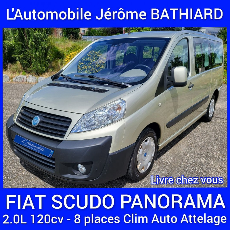 Fiat SCUDO PANORAMA CH1 2.0 MULTIJET 16V 120CH 8/9 PLACES Diesel OR Occasion à vendre