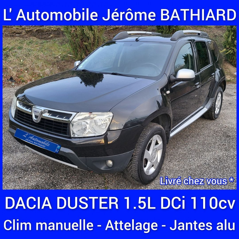 Dacia DUSTER 1.5 DCI 110CH FAP PRESTIGE 4X4 Diesel NOIR Occasion à vendre