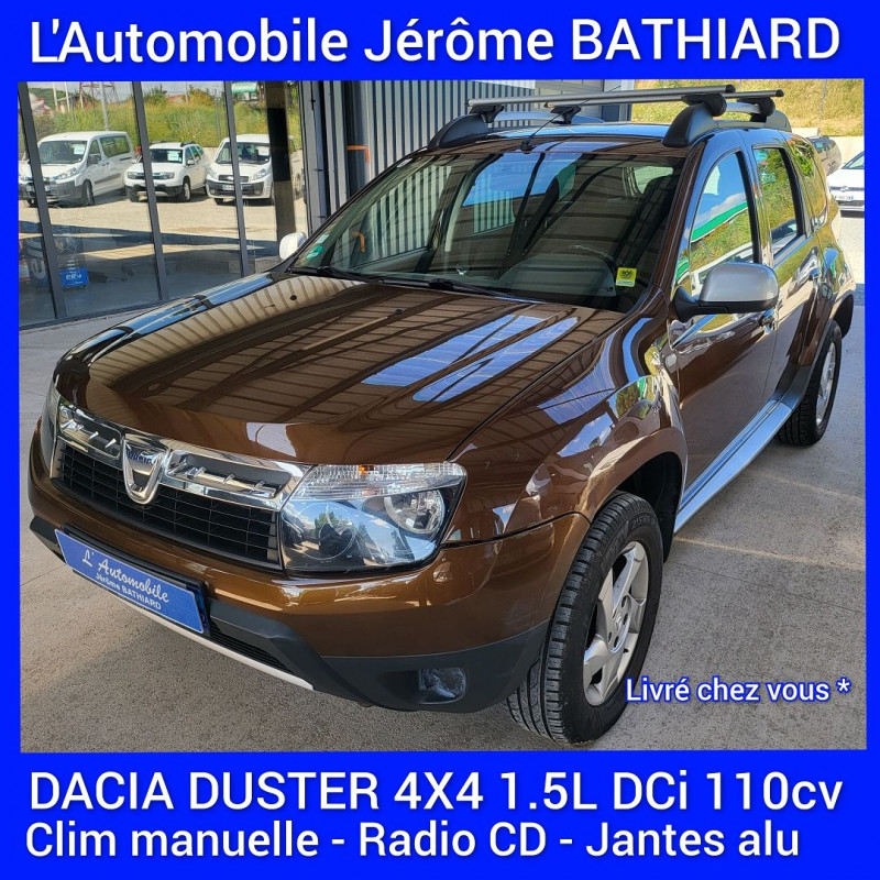 Dacia DUSTER 1.5 DCI 110CH FAP LAUREATE 4X4 Diesel MARRON Occasion à vendre