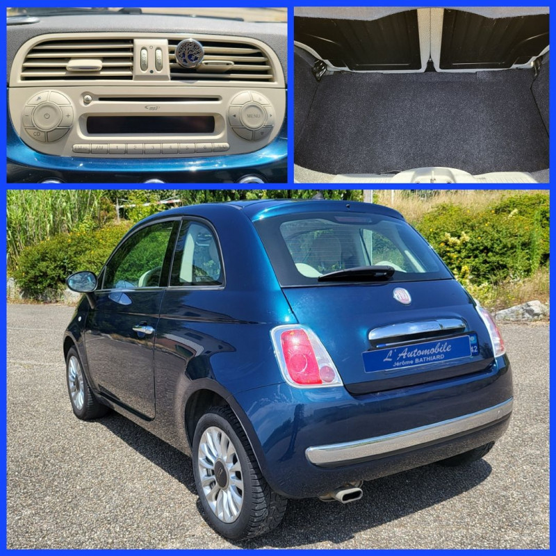 Photo 4 de l'offre de FIAT 500 1.2 8V 69CH LOUNGE à 8790€ chez L'Automobile Jérôme BATHIARD