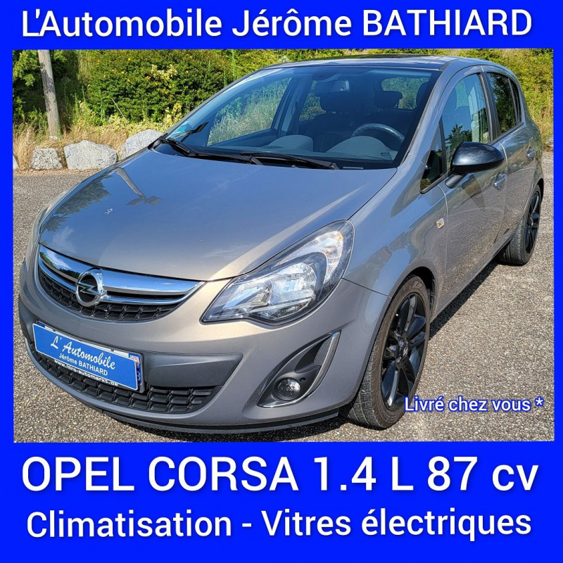 Photo 1 de l'offre de OPEL CORSA 1.4 87CH EDITION 5P à 9290€ chez L'Automobile Jérôme BATHIARD