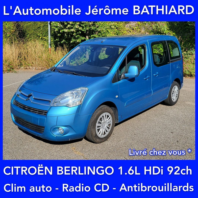 Citroen BERLINGO 1.6 HDI90 FAP MULTISPACE PACK 5P Diesel BLEU C Occasion à vendre