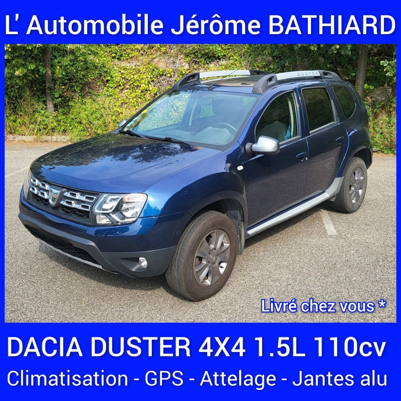 Dacia DUSTER 1.5 DCI 110CH PRESTIGE 4X4 EURO6 Diesel BLEU F Occasion à vendre