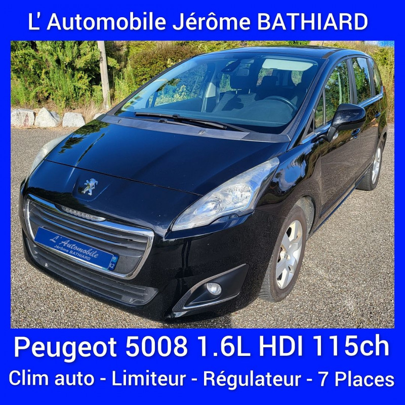 Peugeot 5008 1.6 HDI 115CH FAP ACTIVE Diesel NOIR Occasion à vendre