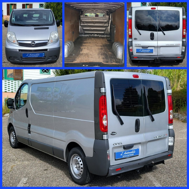 Photo 3 de l'offre de OPEL VIVARO FG F2900 L2H1 2.0 CDTI 115 à 14290€ chez L'Automobile Jérôme BATHIARD