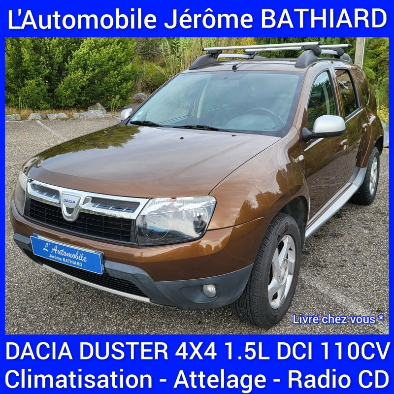 Dacia DUSTER 1.5 DCI 110CH FAP LAUREATE 4X4 Diesel MARRON Occasion à vendre