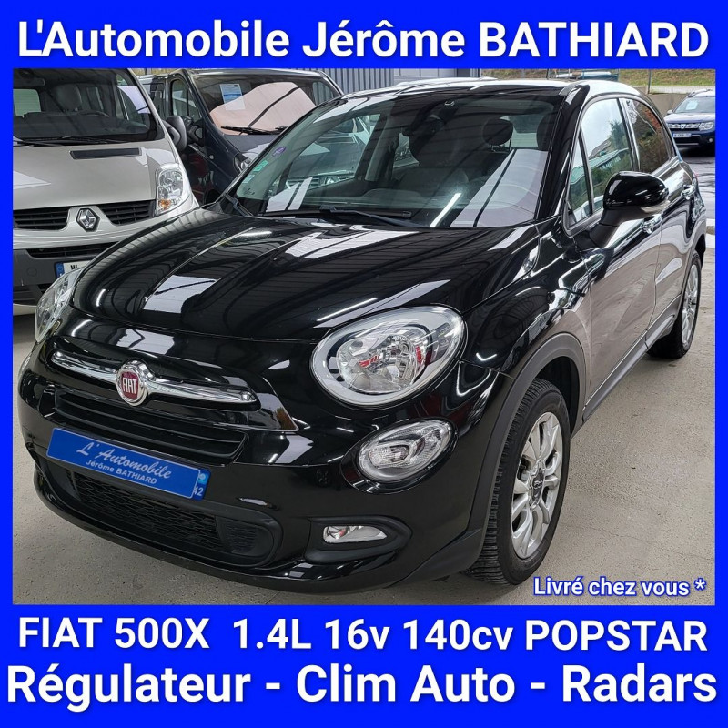 Fiat 500X 1.4 MULTIAIR 16V 140CH POPSTAR Essence NOIR Occasion à vendre