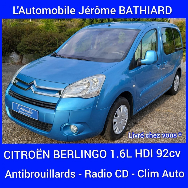 Citroen BERLINGO 1.6 HDI90 FAP MULTISPACE PACK 5P Diesel BLEU C Occasion à vendre