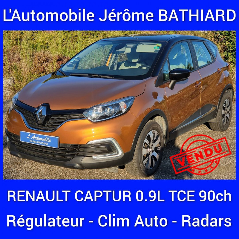 Renault CAPTUR 0.9 TCE 90CH SUNSET - 19 Essence ORANGE Occasion à vendre