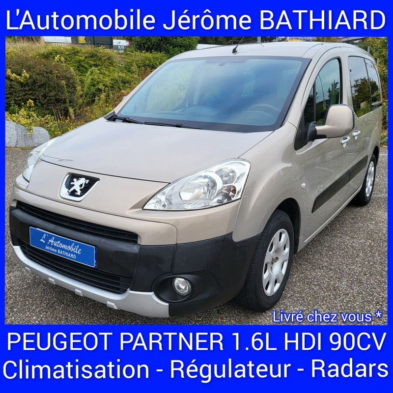 Peugeot PARTNER TEPEE 1.6 HDI90 LOISIRS Diesel BEIGE Occasion à vendre