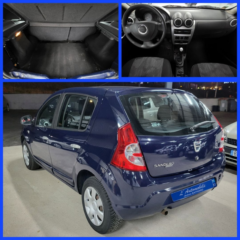 Photo 4 de l'offre de DACIA SANDERO 1.4 MPI 75CH GPL AMBIANCE à 4990€ chez L'Automobile Jérôme BATHIARD