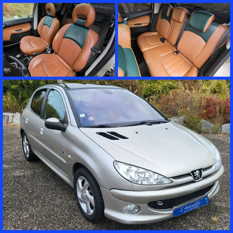 Photo 10 de l'offre de PEUGEOT 206 2.0 HDI ROLAND GARROS 5P à 4290€ chez L'Automobile Jérôme BATHIARD