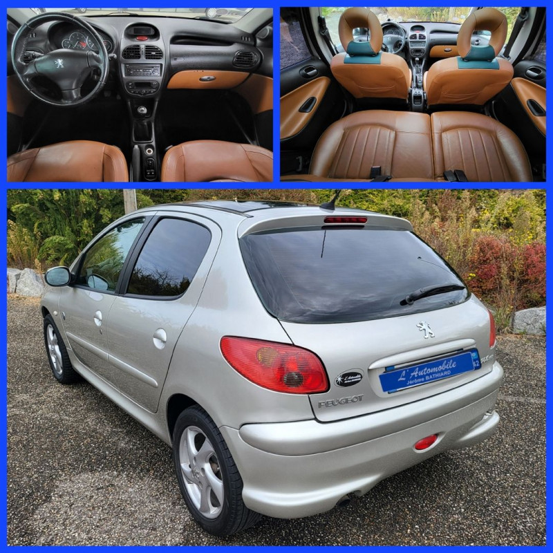 Photo 12 de l'offre de PEUGEOT 206 2.0 HDI ROLAND GARROS 5P à 4290€ chez L'Automobile Jérôme BATHIARD