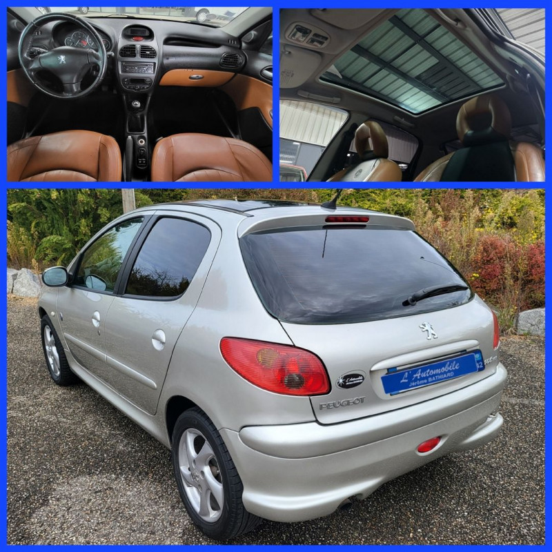 Photo 14 de l'offre de PEUGEOT 206 2.0 HDI ROLAND GARROS 5P à 4290€ chez L'Automobile Jérôme BATHIARD