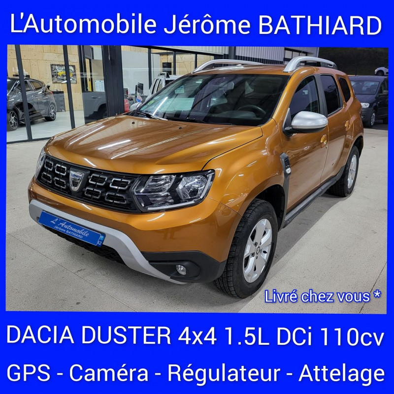 Dacia DUSTER 1.5 DCI 110CH CONFORT 4X4 Diesel ORANGE Occasion à vendre