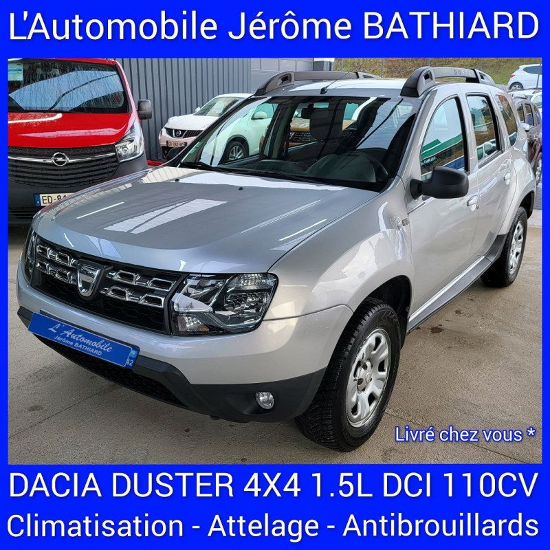 Dacia DUSTER 1.5 DCI 110CH FAP LAUREATE 4X4 Diesel GRIS C Occasion à vendre