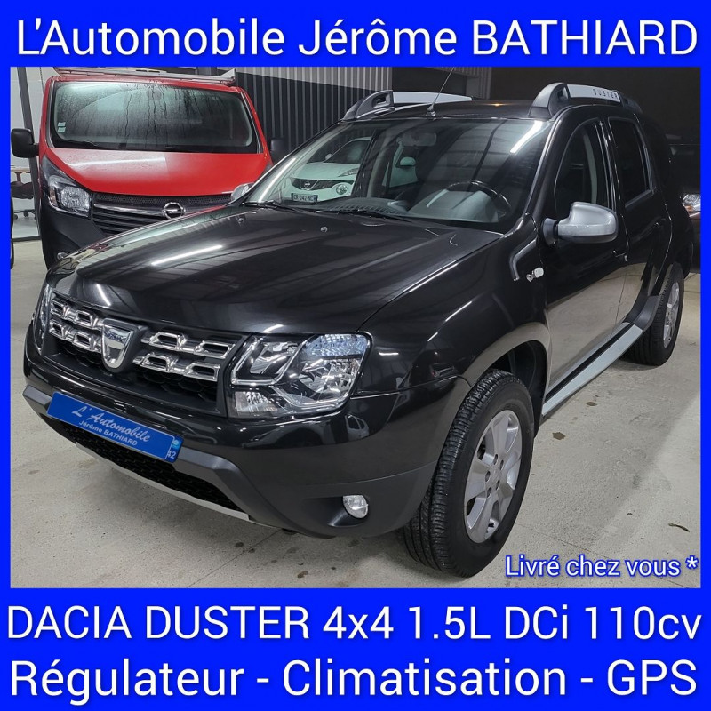 Dacia DUSTER 1.5 DCI 110CH PRESTIGE 4X4 Diesel NOIR Occasion à vendre