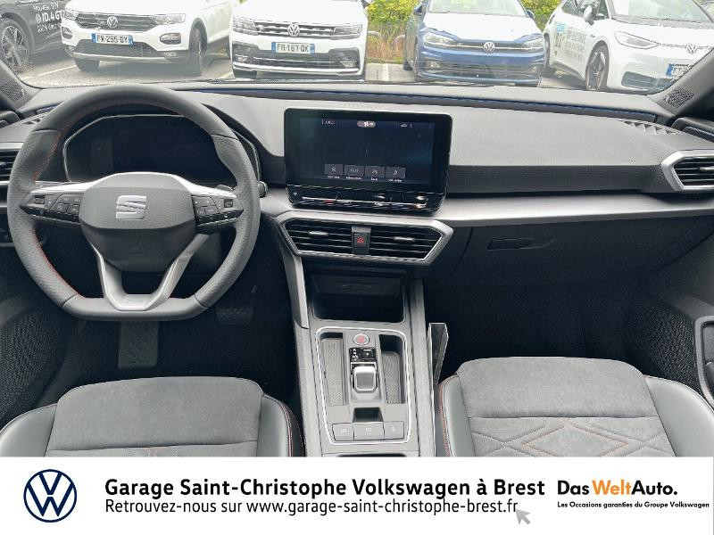 Photo 6 de l'offre de SEAT Leon ST 1.5 eTSI 150ch FR DSG7 à 31490€ chez Garage Saint Christophe - Volkswagen Brest