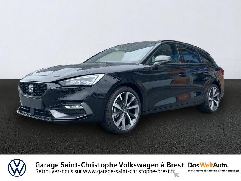 Photo 1 de l'offre de SEAT Leon ST 1.5 eTSI 150ch FR DSG7 à 31490€ chez Garage Saint Christophe - Volkswagen Brest