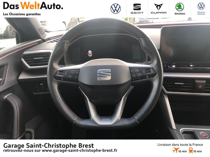 Photo 7 de l'offre de SEAT Leon eHybrid 204ch FR DSG6 à 31490€ chez Garage Saint Christophe - Volkswagen Brest