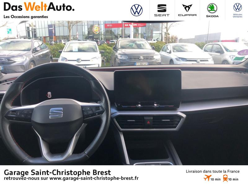 Photo 6 de l'offre de SEAT Leon eHybrid 204ch FR DSG6 à 31490€ chez Garage Saint Christophe - Volkswagen Brest
