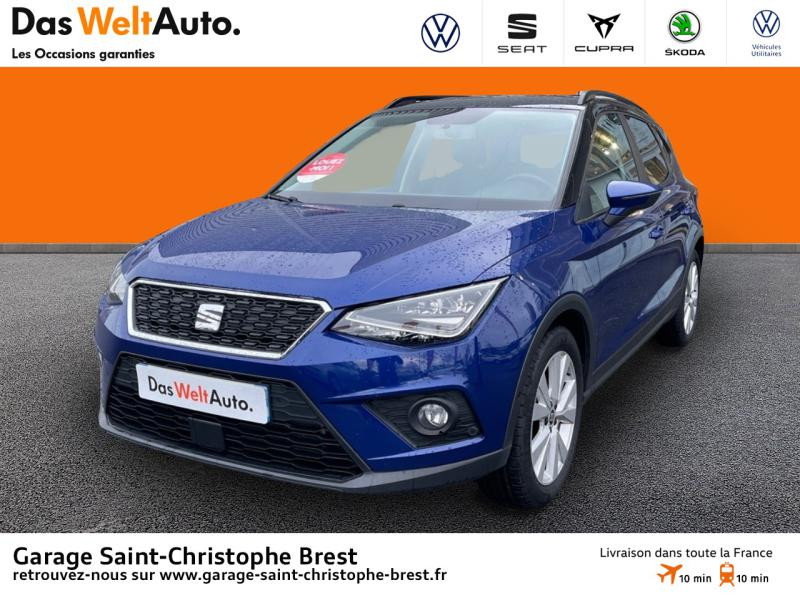 Photo 1 de l'offre de SEAT Arona 1.0 EcoTSI 95ch Start/Stop Urban Euro6d-T à 15990€ chez Garage Saint Christophe - Volkswagen Brest