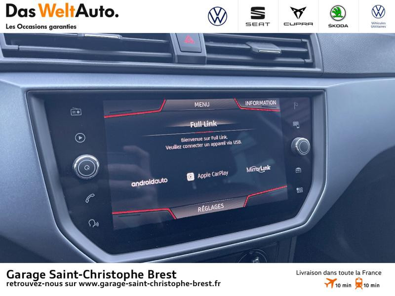 Photo 18 de l'offre de SEAT Arona 1.0 EcoTSI 95ch Start/Stop Urban Euro6d-T à 15990€ chez Garage Saint Christophe - Volkswagen Brest