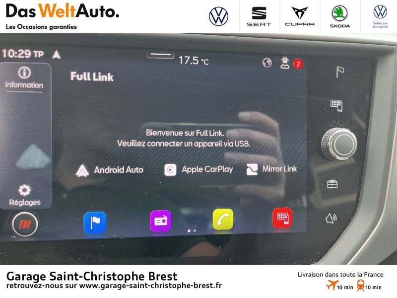 Photo 17 de l'offre de SEAT Ibiza 1.0 TSI 95ch Style Business à 15990€ chez Garage Saint Christophe - Volkswagen Brest