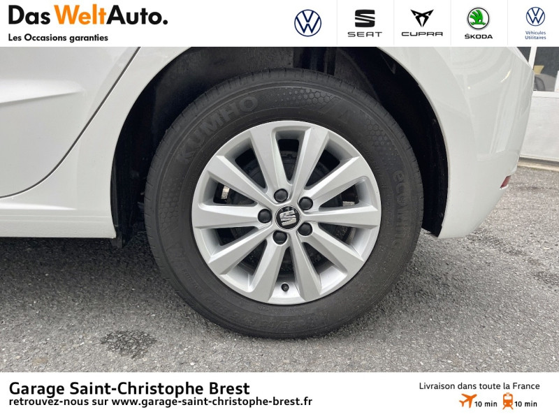 Photo 16 de l'offre de SEAT Ibiza 1.0 TSI 95ch Style Business à 15990€ chez Garage Saint Christophe - Volkswagen Brest