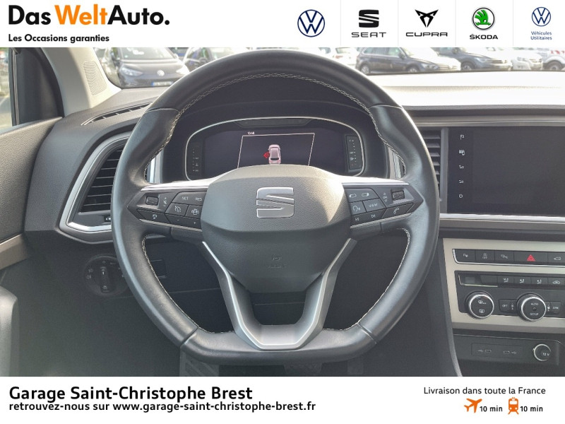 Photo 7 de l'offre de SEAT Ateca 2.0 TDI 150ch Start&Stop Xperience DSG à 33990€ chez Garage Saint Christophe - Volkswagen Brest