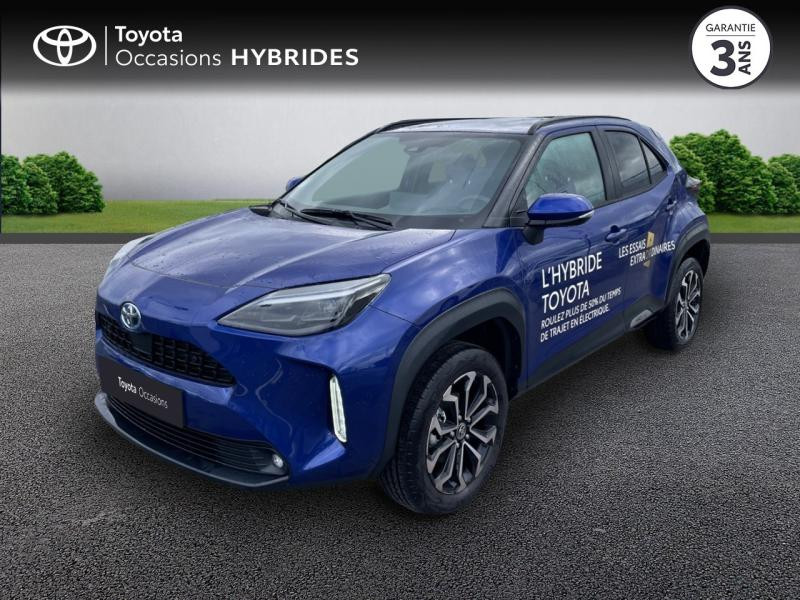 Toyota Yaris Cross 116h Design MY22 Hybride Bleu Kyanite (M) Occasion à vendre