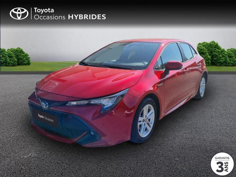 Toyota Corolla 122h Dynamic Business MY21 Hybride : Essence/Electrique Rouge Intense Occasion à vendre