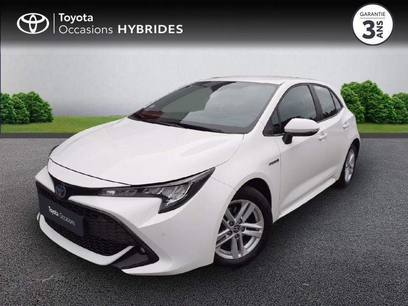 Toyota Corolla 122h Dynamic MY21 Hybride Blanc Pur Occasion à vendre