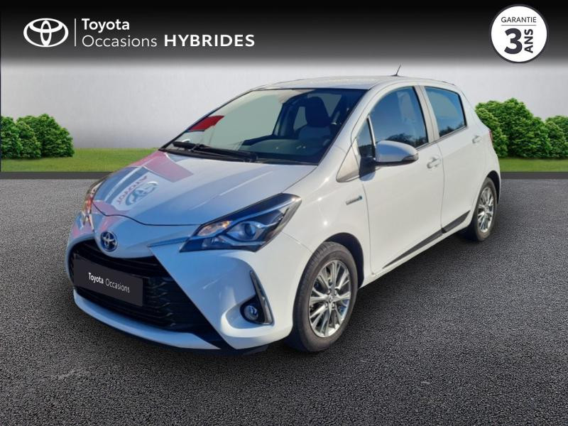 Toyota Yaris 100h Dynamic 5p RC19 Hybride Blanc Pur Occasion à vendre