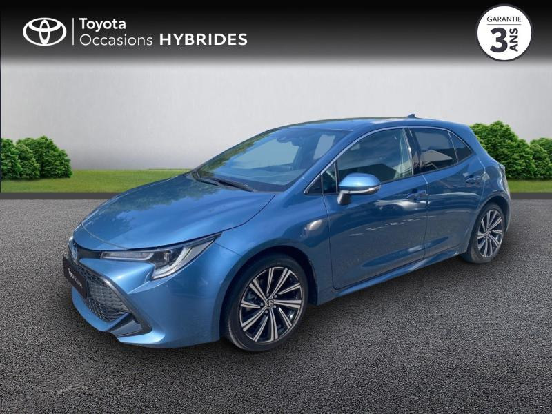 Toyota Corolla 122h Design MY22 Hybride Bleu Denim Occasion à vendre