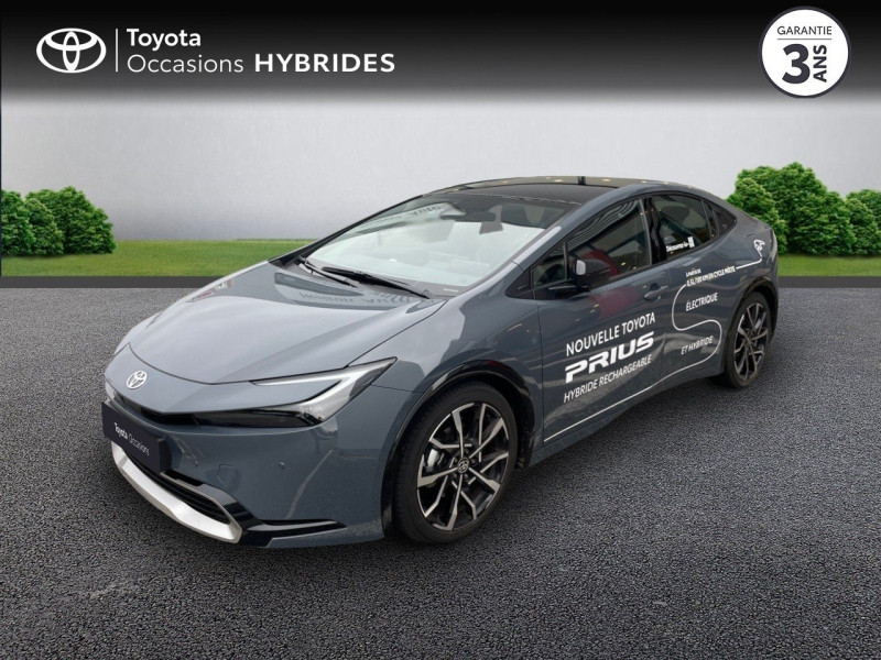 Toyota Prius Rechargeable 2.0 Hybride Rechargeable 223ch Design Hybride Gris Météore Métallisé Occasion à vendre