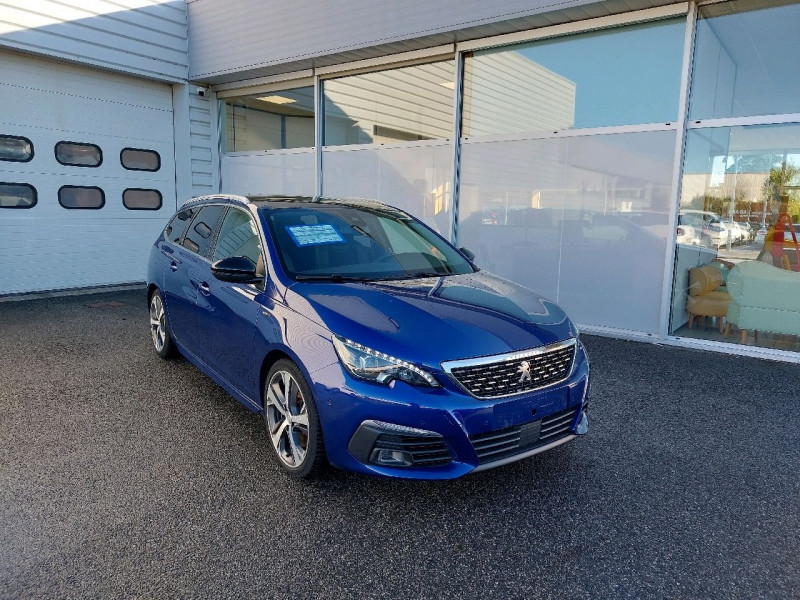 Peugeot 308 SW 2.0 BLUEHDI 180CH S&S GT EAT8 Diesel BLEU MAGNETIQUE Occasion à vendre