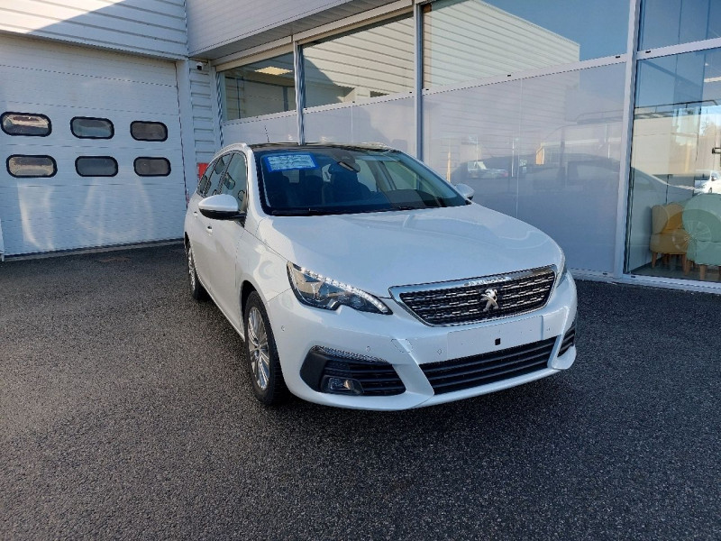 Peugeot 308 SW 1.6 BLUEHDI 120CH S&S ALLURE EAT6 Diesel BLANC NACRE Occasion à vendre