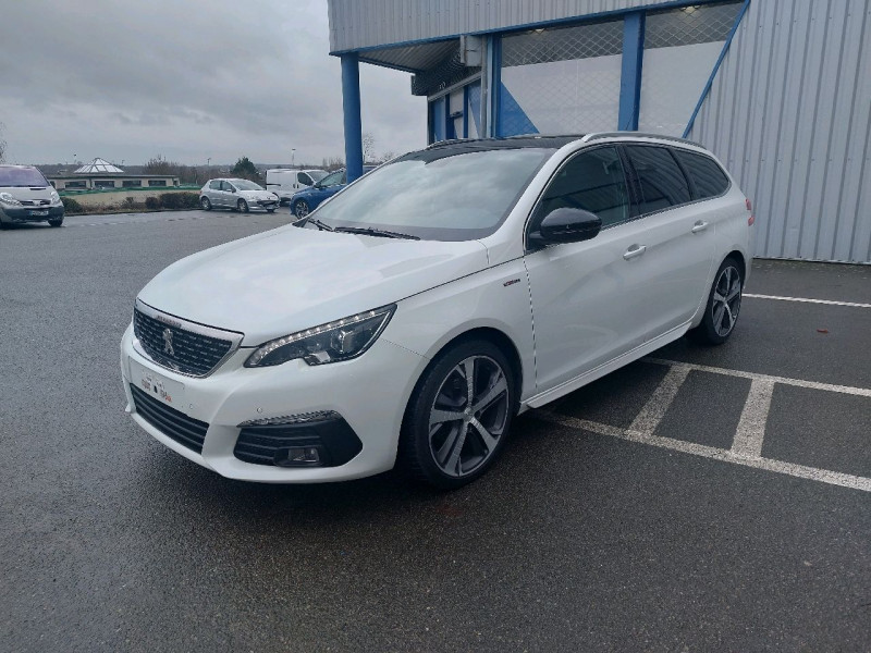 Peugeot 308 SW 1.2 PURETECH 130CH E6.C S&S GT LINE EAT8 Essence BLANC NACRE Occasion à vendre
