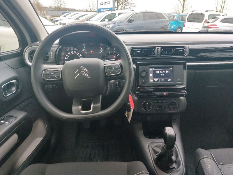 Photo 5 de l'offre de CITROEN C3 1.2 PURETECH 83CH S&S FEEL 122-123G à 13490€ chez Carlyss automobiles Vitré