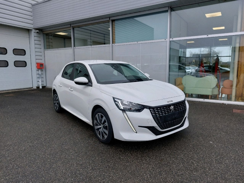 Peugeot 208 1.2 PURETECH 75CH S&S ACTIVE Essence BLANC Occasion à vendre