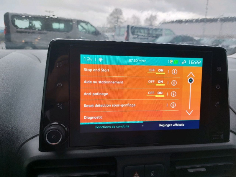 Photo 11 de l'offre de CITROEN BERLINGO VAN M 650KG BLUEHDI 130 S&S DRIVER EAT8 à 16990€ chez Carlyss automobiles Vitré